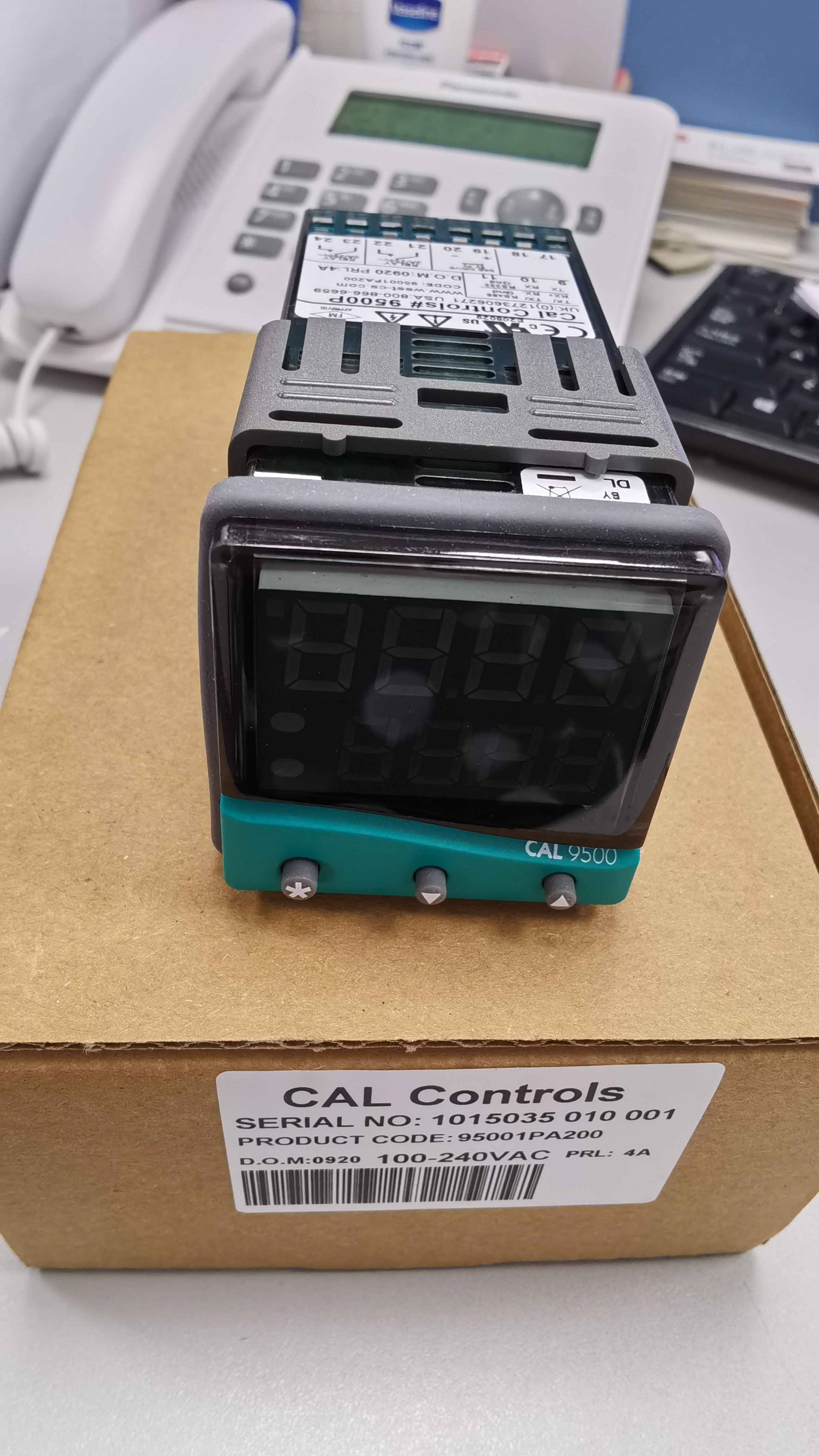 CAL9500P/CAL9500溫控器參數設置方式