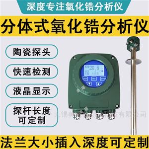 高精度氧化鋯氧量分析儀分體壁掛式