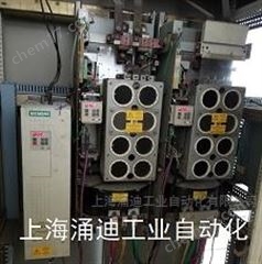西門子6SE70變頻器上機不啟動屏幕不亮送修