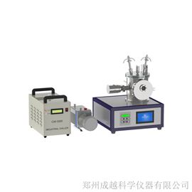 CY-MSZ210-I I -DCDC-SS桌面型不锈钢腔体双靶磁控镀膜仪