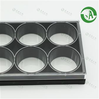 上海晶安激光共聚焦专用玻璃底培养板12孔