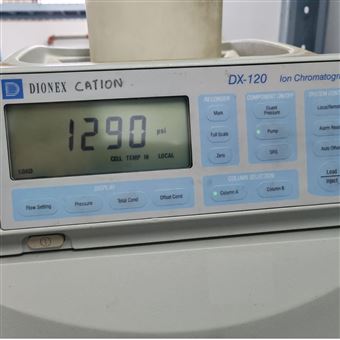DX-120二手戴安离子色谱仪 成色好 终身售后