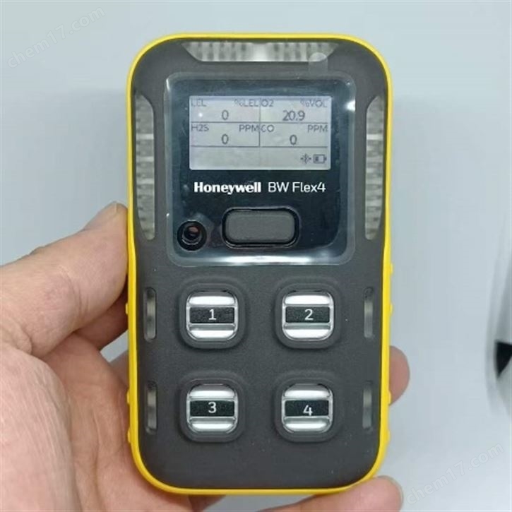 霍尼韋爾四合一氣體檢測(cè)儀Flex4
