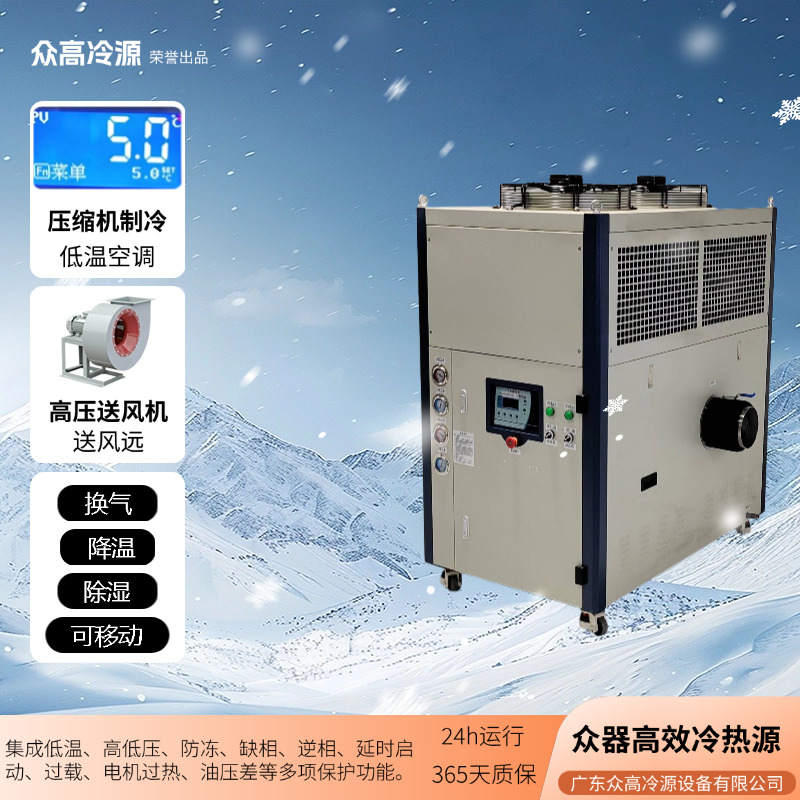 解決物料結(jié)塊方法，冷風(fēng)源控制濕熱問(wèn)題。