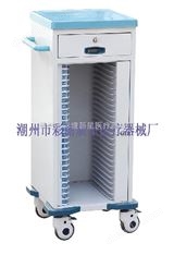 大理石面豪華ABS單列病歷車