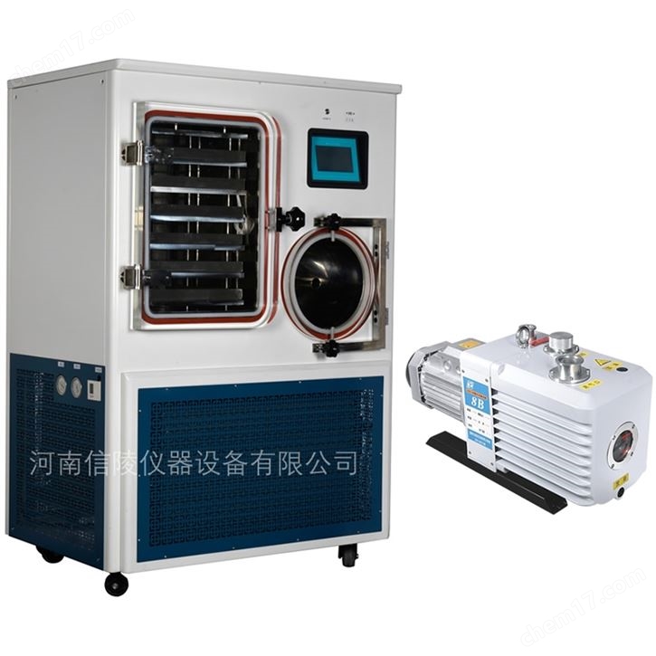 凝膠材料真空凍干機原位硅油編程工藝一平方