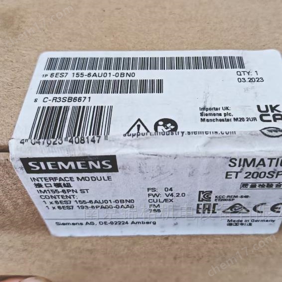 6ES7155-6AU01-0BN0-西門子接口模塊ET 200S