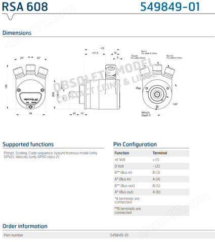 image.png 林德549849-01多圈圓軸徑向編碼器RSA 608