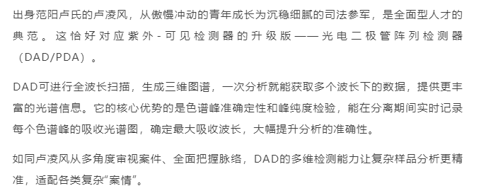 色谱人追剧图鉴:《唐朝诡事录》的液相检测器天团