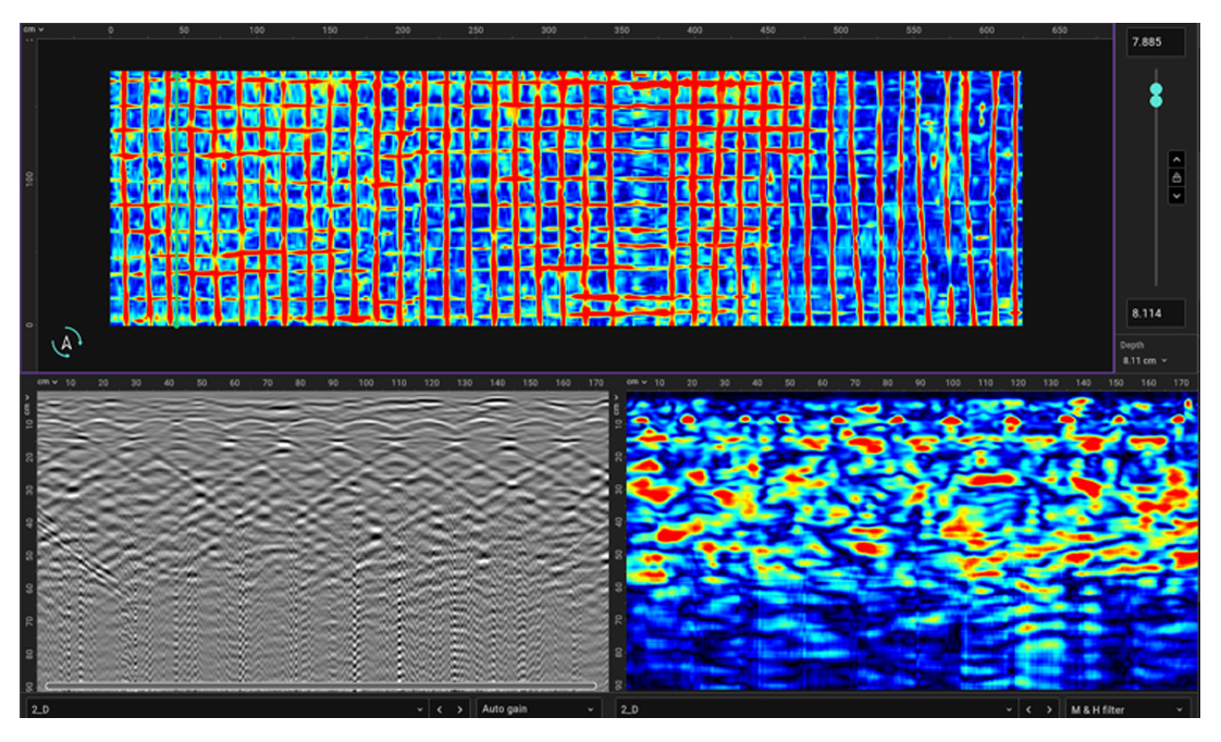 GP8100结构雷达在房建项目中的实际应用