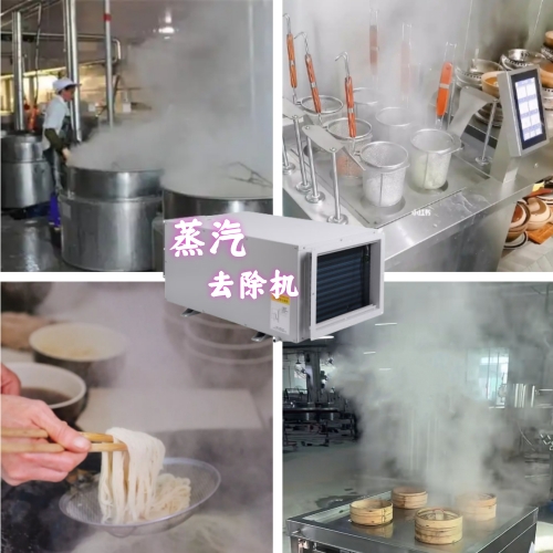 粉面館 蒸汽去除機500日業(yè).jpg 如何有效處理蒸飯柜產(chǎn)生的水蒸氣
