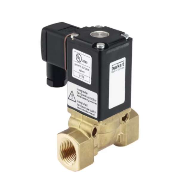 burkert宝德0256型直动式高温电磁阀125474产品特点