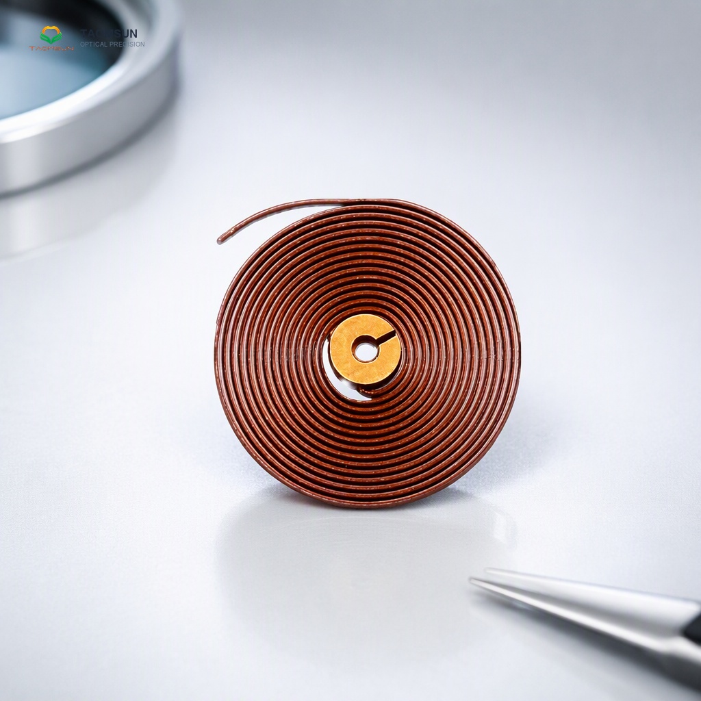 Measurement of copper hairspring, conductive hairspring/electrical measurement indicator instrument hairspring/tachometer hairspring customization