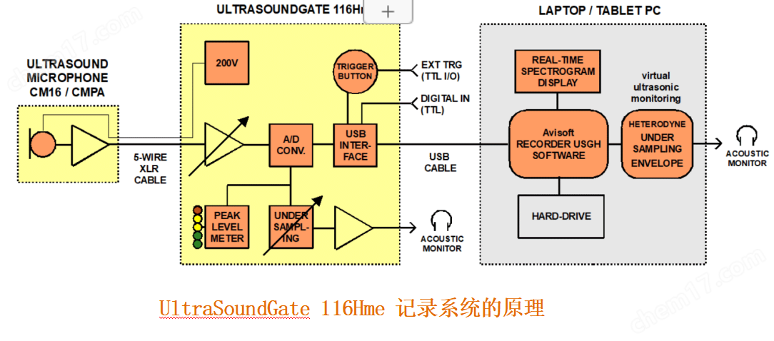 德国Avisoft动物超声声音录制仪（移动）