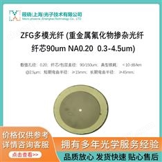 ZFG多模光纖 (重金屬氟化物摻雜光纖 纖芯90um NA0.20  0.3-4.5um)