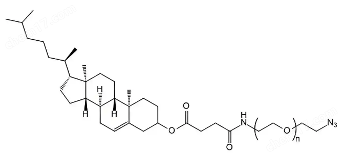 N3-PEG-CLS，N3-PEG-Cholesterol，Azide-PEG-CLS