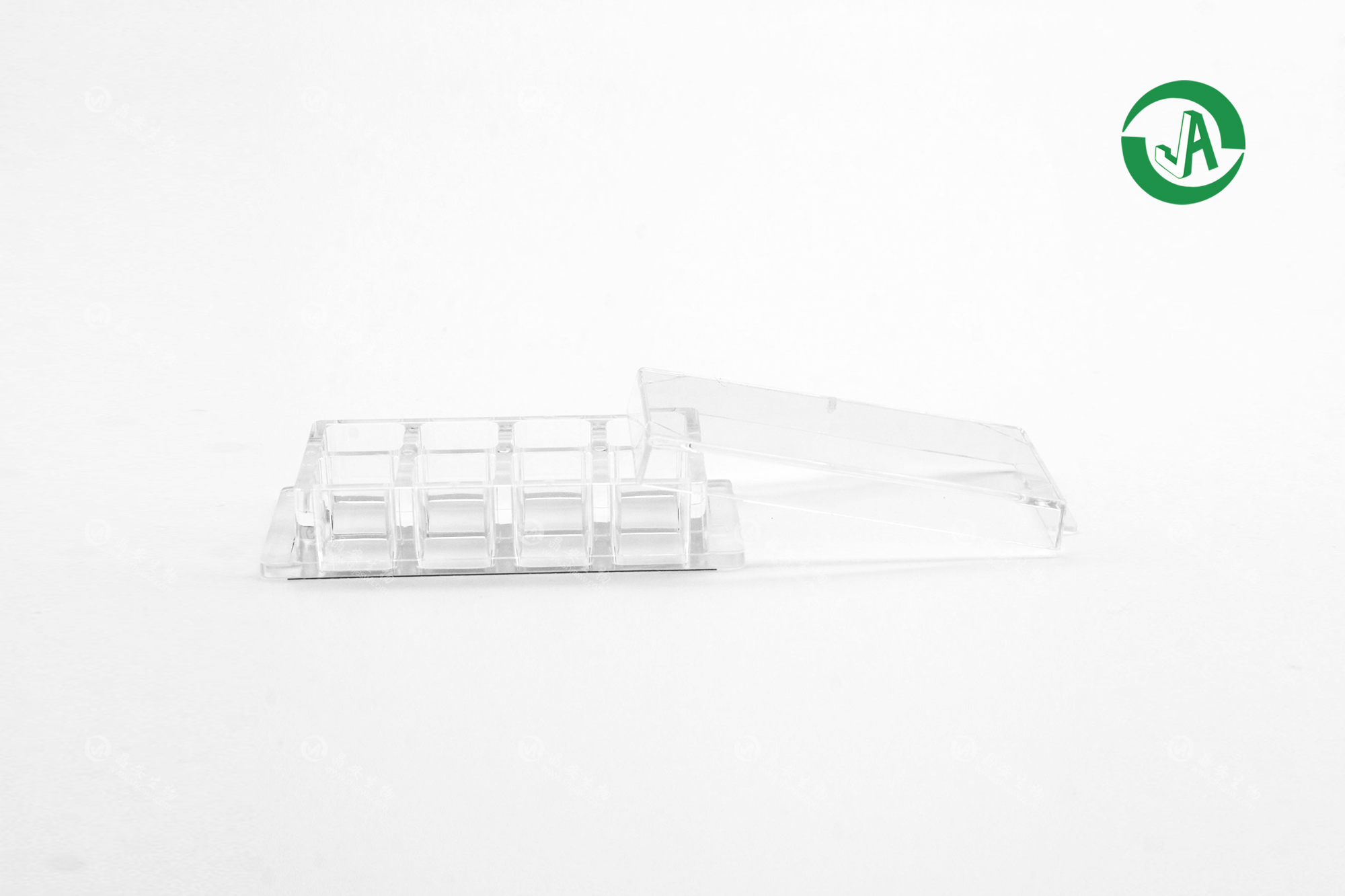 上海晶安激光共聚焦用4孔8孔腔室载玻片系统