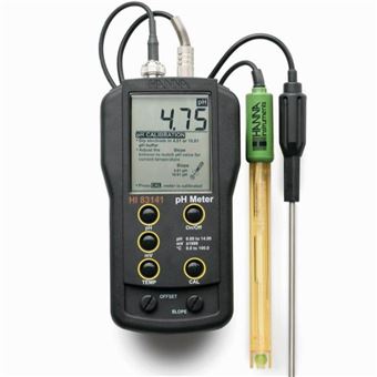 HI83141HANNA汉钠便携式酸度pH/氧化还原/mV仪